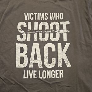 Hanes Dark Gray Graphic Men's T-Shirt